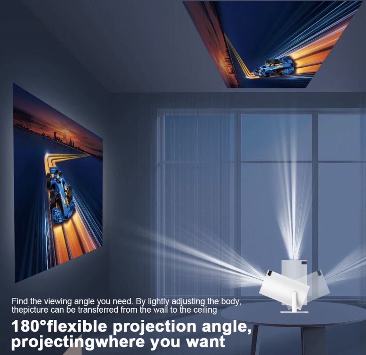 LuminaBeam™ Proiettore Portatile